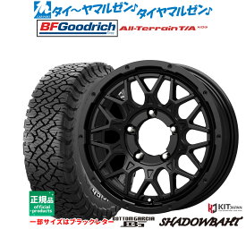 [8/4〜10]割引クーポン配布新品 オフロードタイヤ ホイール4本セットコーセイ ボトムガルシア シャドウバーツ16インチ 6.0Jグッドリッチ オールテレーン T/A KO3175/80R16