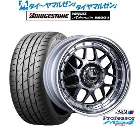 新品 サマータイヤ ホイール4本セットタナベ SSR プロフェッサー MS4 Under16インチ 7.0Jブリヂストン POTENZA ポテンザ アドレナリン RE004205/55R16