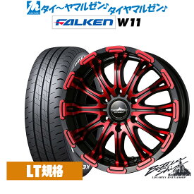 新品 サマータイヤ ホイール4本セットBADX ロクサーニ バトルシップ Limited Red16インチ 6.5Jファルケン W11 215/65R16