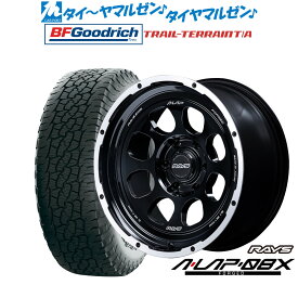 [SS期間]割引クーポン配布新品 サマータイヤ ホイール4本セットレイズ A・LAP A・LAP-08X18インチ 9.0JBFグッドリッチ トレールテレーン T/A275/65R18