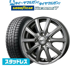 新品 スタッドレスタイヤ ホイール4本セットBADX D,O,S(DOS) SE-10R plus14インチ 5.5Jグッドイヤー ICE NAVI アイスナビ 7 日本製 (2023年製) 175/70R14