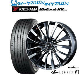 [5/18]ストアポイント3倍!!新品 サマータイヤ ホイール4本セットウェッズ レオニス VT17インチ 7.0Jヨコハマ BluEarth ブルーアース RV03(RV-03)215/55R17