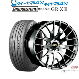 [6/4～10]割引クーポン配布新品 サマータイヤ ホイール4本セットBBS JAPAN RN20インチ 8.5Jブリヂストン REGNO レグノ GR-XIII(GR-X3)245/35R20