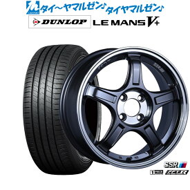 新品 サマータイヤ ホイール4本セットタナベ SSR GT X0316インチ 5.5Jダンロップ LEMANS ルマン V+ (ファイブプラス)165/45R16