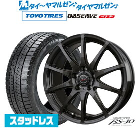 [6/4～10]割引クーポン配布新品 スタッドレスタイヤ ホイール4本セットBADX ロクサーニスポーツ RS-1016インチ 6.5Jトーヨータイヤ OBSERVE オブザーブ GIZ2(ギズツー)205/55R16