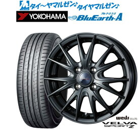 [5/20]割引クーポン配布新品 サマータイヤ ホイール4本セットウェッズ ヴェルヴァ SPORT2 (スポルト2)14インチ 5.5Jヨコハマ BluEarth ブルーアース A (AE50)175/70R14