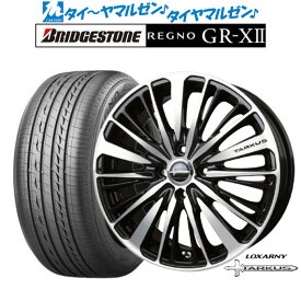 [6/4～10]割引クーポン配布新品 サマータイヤ ホイール4本セットBADX ロクサーニ タルカス16インチ 6.0Jブリヂストン REGNO レグノ GR-XII(GR-X2)185/60R16