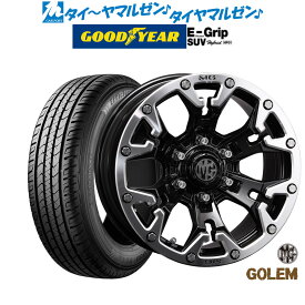 [5/23～26]割引クーポン配布新品 サマータイヤ ホイール4本セットクリムソン MG ゴーレム17インチ 8.0Jグッドイヤー エフィシエント グリップ SUV HP01265/65R17