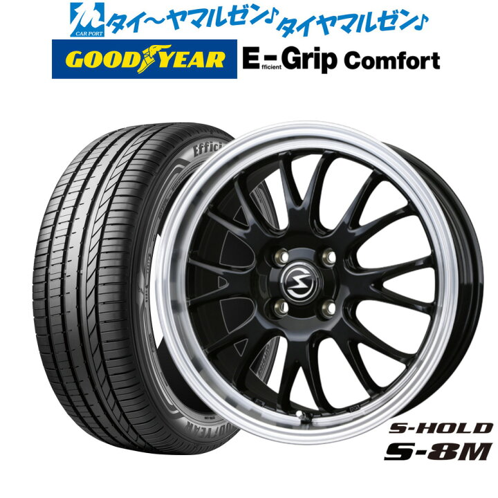 楽天市場】新品 サマータイヤ ホイール4本セットBADX エスホールド S 