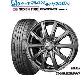 [6/4～10]割引クーポン配布新品 サマータイヤ ホイール4本セットBADX D,O,S(DOS) SE-10R plus15インチ 6.0JNEXEN ネクセン ロードストーン ユーロビズ HP02175/65R15