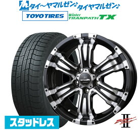 [6/4～10]割引クーポン配布新品 スタッドレスタイヤ ホイール4本セットBADX ロクサーニ バトルシップII(5-114)16インチ 7.0Jトーヨータイヤ ウィンタートランパス TX215/65R16