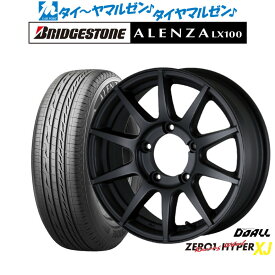 [8/4〜10]割引クーポン配布新品 サマータイヤ ホイール4本セットドゥオール CST ZERO-1 ハイパーXJ16インチ 6.0Jブリヂストン ALENZA アレンザ LX100175/80R16