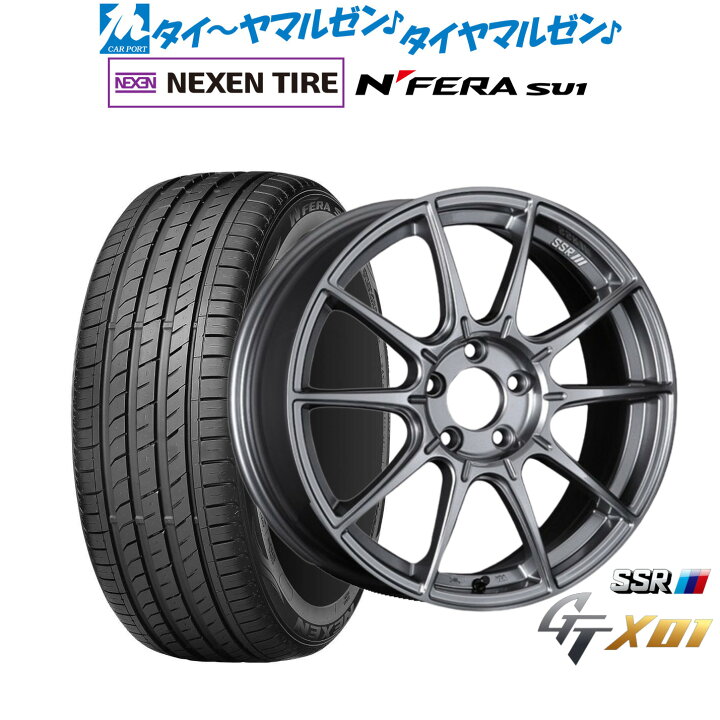 楽天市場】新品 サマータイヤ ホイール4本セットタナベ SSR GT X0118 