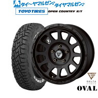 [18日]割引クーポン配布新品 オフロードタイヤ ホイール4本セットFORCE デルタフォース OVAL(オーバル)16…