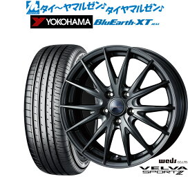 [6/4～10]割引クーポン配布新品 サマータイヤ ホイール4本セットウェッズ ヴェルヴァ SPORT2 (スポルト2)19インチ 7.5Jヨコハマ BluEarth ブルーアース XT (AE61)235/55R19