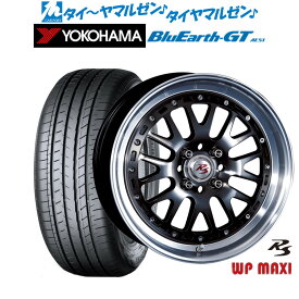 [6/1]P5倍+最大100%ポイントバック！★要エントリー新品 サマータイヤ ホイール4本セットクリムソン RS WP MAXI モノブロック16インチ 6.0Jヨコハマ BluEarth ブルーアース GT (AE51) 195/45R16