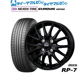 [マラソン期間]割引クーポン配布新品 サマータイヤ ホイール4本セットBADX D,O,S(DOS) RP-714インチ 4.5JNEXEN ネクセン ロードストーン ユーロビズ HP02155/65R14