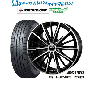 [6/4～10]割引クーポン配布新品 サマータイヤ ホイール4本セットBADX AMD G-Line SP16インチ 6.5Jダンロップ ENASAVE エナセーブ EC204195/50R16