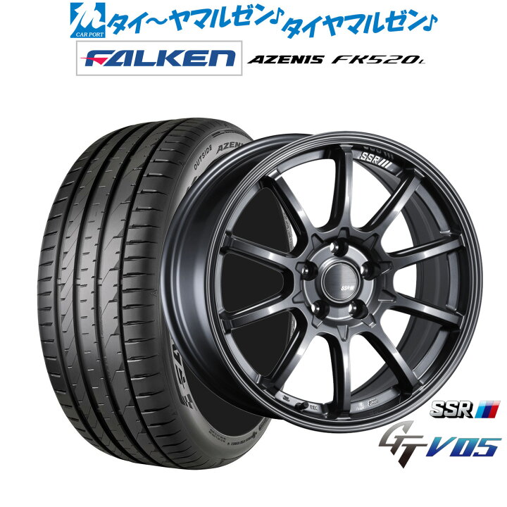 楽天市場】新品 サマータイヤ ホイール4本セットタナベ SSR GT V0519 