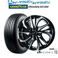 [18日]割引クーポン配布新品 サマータイヤ ホイール4本セットウェッズ レオニス TE15インチ 5.5Jグッドイ…