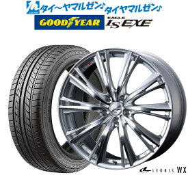 [6/4～10]割引クーポン配布新品 サマータイヤ ホイール4本セットウェッズ レオニス WX19インチ 8.0Jグッドイヤー イーグル LS EXE（エルエス エグゼ）235/35R19