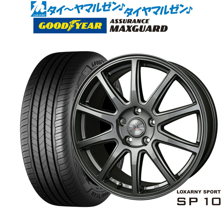 楽天市場】新品 サマータイヤ ホイール4本セットBADX ロクサーニ 