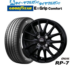 [7/4〜10]割引クーポン配布新品 サマータイヤ ホイール4本セットBADX D,O,S(DOS) RP-715インチ 4.5Jグッドイヤー エフィシエント グリップ コンフォート165/55R15