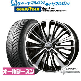 [6/4～10]割引クーポン配布新品 オールシーズンタイヤ ホイール4本セットBADX ロクサーニ タルカス16インチ 6.0Jグッドイヤー VECTOR ベクター 4Seasons ハイブリッド 185/60R16