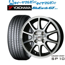 [6/4～10]割引クーポン配布新品 サマータイヤ ホイール4本セットBADX ロクサーニスポーツ SP1016インチ 6.0Jヨコハマ BluEarth ブルーアース GT (AE51) 185/60R16