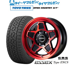 新品 サマータイヤ ホイール4本セットCRS ESSEX エセックス ENCS-1616インチ 6.5Jトーヨータイヤ オープンカントリー A/T III (AT3)215/70R16