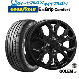 新品 サマータイヤ ホイール4本セットクリムソン MG ゴーレム Jr.15インチ 4.5Jグッドイヤー エフィシエント グリップ コンフォート165/55R15