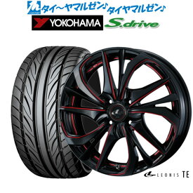 [5/18]ストアポイント3倍!!新品 サマータイヤ ホイール4本セットウェッズ レオニス TE16インチ 5.0Jヨコハマ DNA S.drive ドライブ (ES03/ES03N)165/40R16