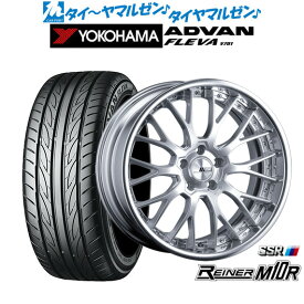 [6/4～10]割引クーポン配布新品 サマータイヤ ホイール4本セットタナベ SSR ライナー M10R19インチ 8.0Jヨコハマ ADVAN アドバン フレバ V701225/40R19