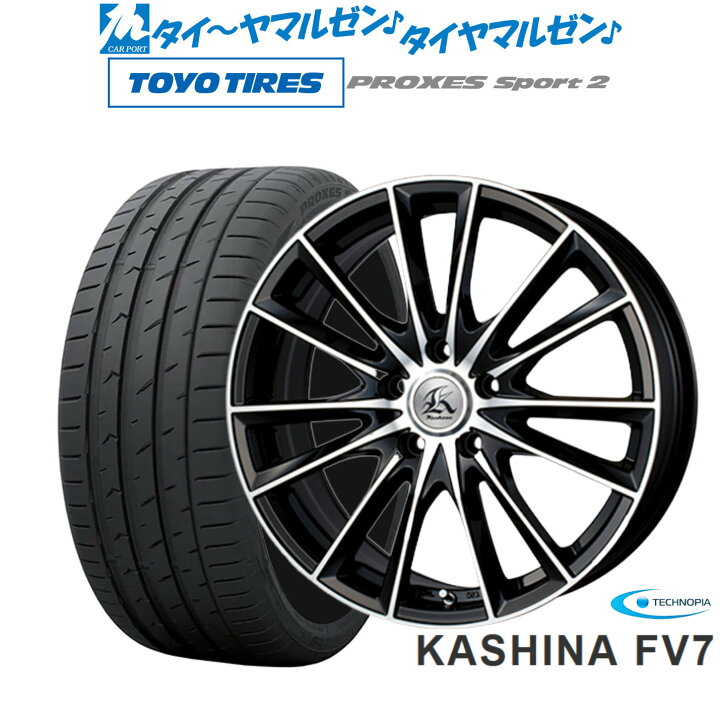 楽天市場】新品 サマータイヤ ホイール4本セットテクノピア カシーナ 