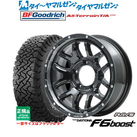[8/4〜10]割引クーポン配布新品 オフロードタイヤ ホイール4本セットレイズ チームデイトナ F6ブースト for JIMNY/JIMNY SIERRA16インチ 6.0Jグッドリッチ オールテレーン T/A KO3175/80R16