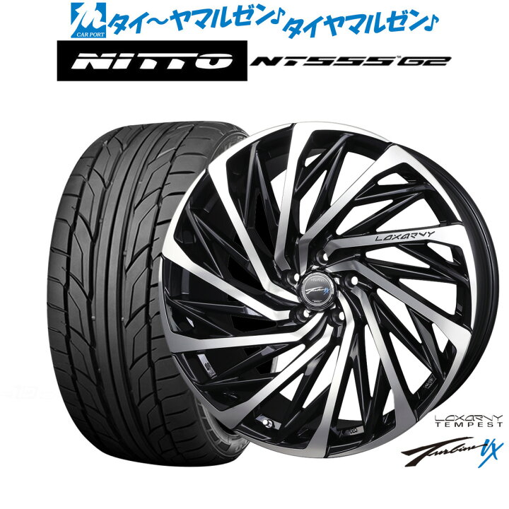 楽天市場】新品 サマータイヤ ホイール4本セットBADX ロクサーニ 