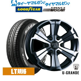 新品 サマータイヤ ホイール4本セットクリムソン BARBERO(バルベロ) U-GRANDE(アーバン グランデ)16インチ 6.5Jグッドイヤー EAGLE イーグル #1 NASCAR (ナスカー)215/65R16