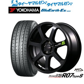 新品 サマータイヤ ホイール4本セットMID レーシング R07 TypeS17インチ 7.0Jヨコハマ BluEarth-ES ブルーアースイーエス ES32215/60R17