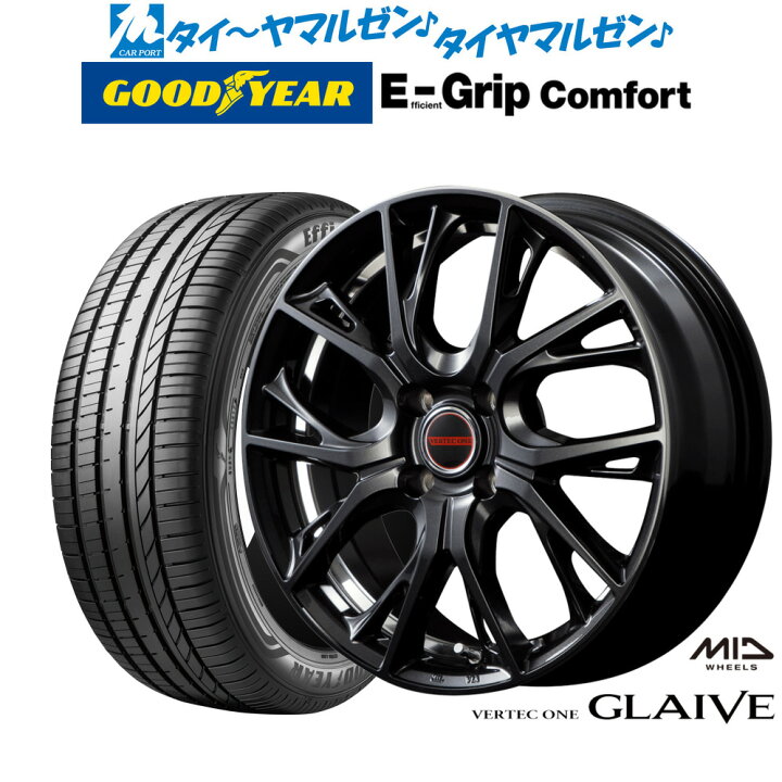 楽天市場】新品 サマータイヤ ホイール4本セットMID ヴァーテック ワン 