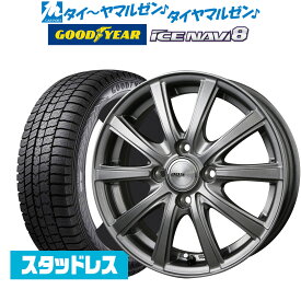 新品 スタッドレスタイヤ ホイール4本セットBADX D,O,S(DOS) SE-10R plus15インチ 4.5Jグッドイヤー ICE NAVI アイスナビ 8 日本製 (2023年製) 165/55R15
