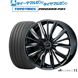 [6/4～10]割引クーポン配布新品 サマータイヤ ホイール4本セットウェッズ レオニス VX20インチ 8.5Jトーヨータイヤ プロクセス PROXES FD1 245/35R20