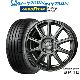 [6/4～10]割引クーポン配布新品 サマータイヤ ホイール4本セットBADX ロクサーニスポーツ SP1015インチ 4.5Jグッドイヤー エフィシエント グリップ RVF02165/60R15