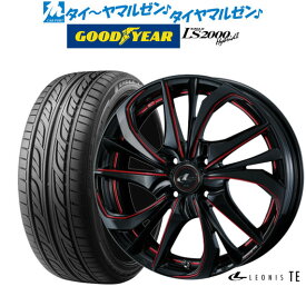 [5/20]割引クーポン配布新品 サマータイヤ ホイール4本セットウェッズ レオニス TE15インチ 4.5Jグッドイヤー イーグル LS2000 ハイブリッド2(HB2)165/50R15