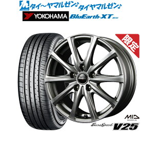 【数量限定】新品 サマータイヤ ホイール4本セットMID ユーロスピード V2517インチ 7.0Jヨコハマ BluEarth ブルーアース XT (AE61)215/55R17
