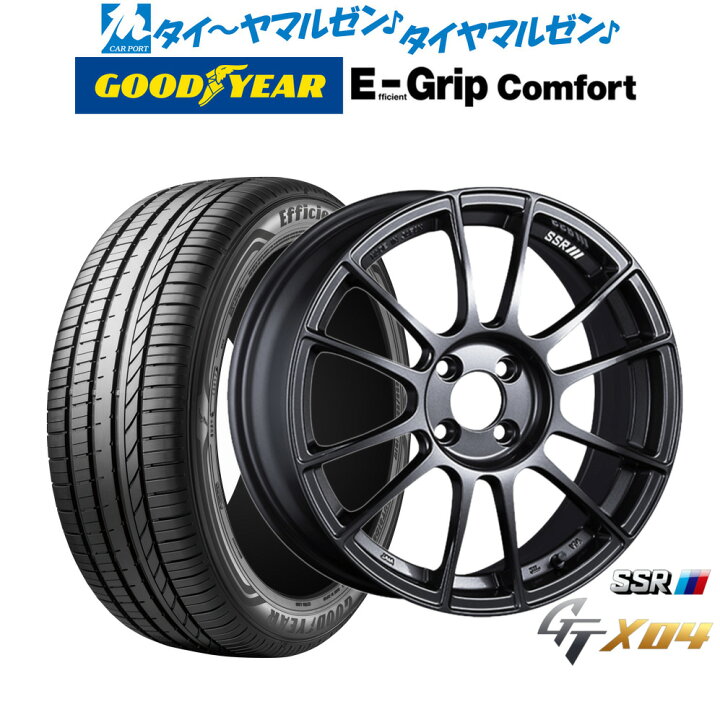 楽天市場】新品 サマータイヤ ホイール4本セットタナベ SSR GT X0417 