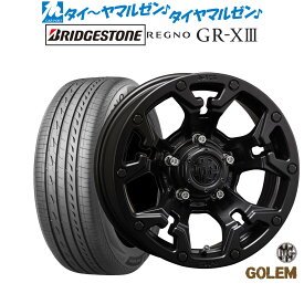 [6/4～10]割引クーポン配布新品 サマータイヤ ホイール4本セットクリムソン MG ゴーレム17インチ 7.0Jブリヂストン REGNO レグノ GR-XIII(GR-X3)215/50R17