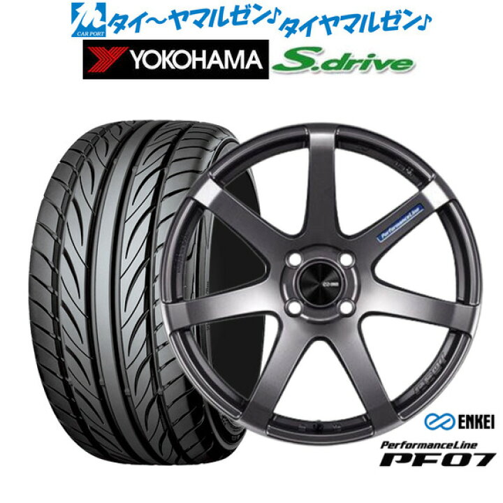 楽天市場】新品 サマータイヤ ホイール4本セットエンケイ PF0716インチ 