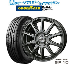 [6/4～10]割引クーポン配布新品 サマータイヤ ホイール4本セットBADX ロクサーニスポーツ SP1015インチ 5.5Jグッドイヤー エフィシエント グリップ エコ EG01175/65R15