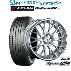 [6/4～10]割引クーポン配布新品 サマータイヤ ホイール4本セットタナベ SSR ライナー M10R19インチ 8.0Jヨコハマ BluEarth ブルーアース RV03(RV-03)225/40R19