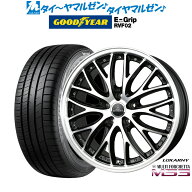 新品 サマータイヤ ホイール4本セットBADX ロクサーニ マルチフォルケッタ MS318インチ 7.5Jグッドイヤー…